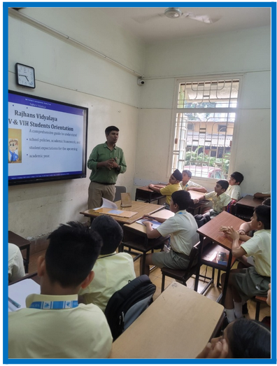 STUDENT ORIENTATION REPORT – Classes V to X